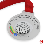 Kombinuotas akrilo medalis. Individualus dizainas. Nr.13