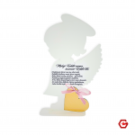 Statulėlė "Krik&scaron;to tėveliams - mergaitė"