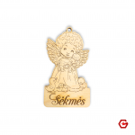 Angelas su linkėjimu "Sėkmės"