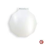 Medalis UV spaudai (baltas) / 65mm