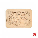 Medinė dėlionė vaikams