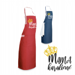 Prijuostė "Mama karalienė"