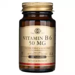 Solgar vitaminas B6 50 mg - 100 tablečių