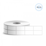 Lipnios etiketės, 25x53, matinis popierius (7000 vnt./rit.)