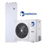 Nordis Optimus PRO &scaron;ilumos siurblys oras-vanduo su integruota vandens talpa 240l HOP16WODU3/HOP160/240IDU3 (-25&deg;C)