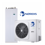 Nordis Optimus PRO &scaron;ilumos siurblys oras-vanduo su integruota vandens talpa 190l HOP10WODU/HOP100/190IDU (-25&deg;C)