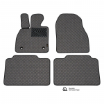 Kilimėliai QuiltyMats LAND ROVER RANGE ROVER VELAR 2017- (4 vnt.), D.Gray-Gray /33-14