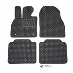Kilimėliai QuiltyMats VOLKSWAGEN CADDY 2020- (4 vnt.), Black-Gray /13-14