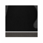 Kilimėliai ARS Chrysler Sebring (4dur.) /2001-2006 | Luxury juoda /apsiūta juostele