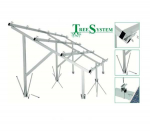 Antžeminės saulės elektrinės konstrukcija (24 moduliams) Tree System