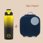 b.box ir Cool Bottles rinkinys mokyklai - termo gertuvė ir prie&scaron;piečių dėžutė