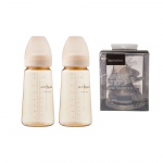 Super pasiūlymas - du buteliukai už puikią kainą! Mother-K PPSU Buteliukai &ldquo;BASIC&rdquo; (2 vnt.) + ŽINDUKAI