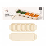 Mother-K Hug Silikoninės maisto &scaron;aldymo formelės - 5 skyreliai