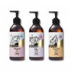 YOPE Natural shower gel, 400 ml. - Slyva ir &scaron;afranas