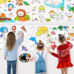 Jarmelo Sticky colouring sheets, 3 years and up - Sweet Girls