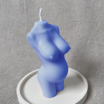 Natural candle "Pregnant woman" - Blue
