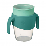 b.box Nei&scaron;siliejanti mokomoji gertuvė 360&deg;, nuo 6 mėn., 250 ml. - Emerald Forest