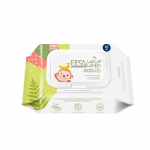 K-MOM daiktų valymo drėgnos servetėlės su etanoliu (40 vnt.)