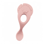 Mother-K mokomasis &scaron;auk&scaron;telis-kramtukas "Liūtas", +6 mėn. - Rožinė