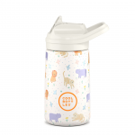 Cool Bottles vaiki&scaron;ka nerūdijančio plieno gertuvė su atlenkiamu &scaron;iaudeliu, 350 ml. - Roar Time