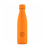 Cool Bottles Stainless Steel Water Bottle, 500 ml./750 ml. - 500 ml, Vivid Orange