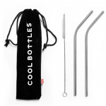 Cool Bottles stainless steel reusable straws