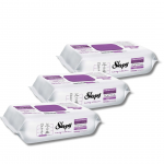 Specialus pasiūlymas! Pirk daugiau ir sutaupyk. Sleepy "Easy Clean" pavir&scaron;ių valymo servetėlės - 3 vnt. Orchidėjų kvapo