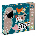 DJECO puzzle set "Farm Animals", from 3 years