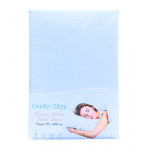 Comfier Sleep medvilninės paklodės su guma, įvairių dydžių - 1 vnt. 90x200 cm.