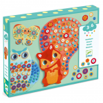 DJECO Creative Mosaic Sets, from 3 years - Squirrel 3-6 years
