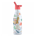 Cool Bottles Vaiki&scaron;ka nerūdijančio plieno gertuvė, 350 ml. - Brave Vikings