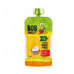 Bob Snail Vaisių tyrelė, be pridėtinio cukraus, 120 g - Mango ir kokosų