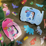 Djeco stickers, from 18 months. - Forest Animals
