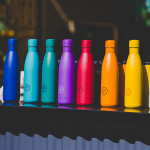 Cool Bottles Stainless Steel Water Bottle, 500 ml./750 ml. - 750ml, Mono Black