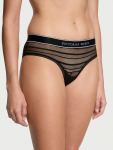 Victoria's Secret "Lace Hiphugger Black" kelnaitės