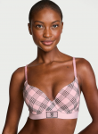 Victoria's Secret "Push-Up Pink Plaid" liemenėlė