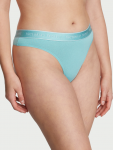 Victoria's Secret "Thong Fountain Blue" kelnaitės