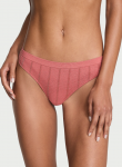 Victoria's Secret "Seductive Rose Lurex Stripe" kelnaitės
