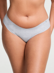 Victoria's Secret "No-Show Medium Heather Grey Thong" kelnaitės