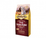 Carnilove Fresh Chicken&Rabbit Gourmand for Adult sausas maistas katėms - 2 kg