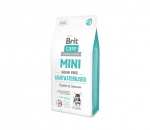 Brit Care Mini Light&Sterilised sausas pa&scaron;aras mažų veislių &scaron;unims 2 kg