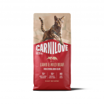CARNILOVE ACTIVE Cat Lamb & Wild boar Sterilised sausas pa&scaron;aras katėms - 6 kg