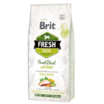 Brit Fresh Duck with Millet Active Run&Work 12kg - 12 kg