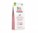 Brit Care Sustainable Sensitive Insect&Fish sausas pa&scaron;aras &scaron;unims su vabzdžiais ir žuvimi - 12 kg