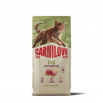 CARNILOVE TRUE FRESH Cat Duck Adult Cat Sterilised sausas maistas katėms - 2 kg