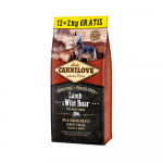 Carnilove Lamb&Wild Boar for Adult sausas maistas &scaron;unims - 12 kg