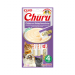 Churu kreminis skanėstas katėms su vi&scaron;tiena ir krevetėmis, ( Chicken with shrimp flavour ) 56 g