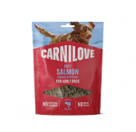 CARNILOVE Soft Snack Salmon enriched with Thyme Small Bite skanėstai &scaron;unims 200 g
