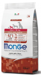 Monge mini puppy sausas pa&scaron;aras (ėriena ir ryžiai) 7,5kg