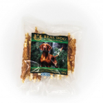 REAL DOG SNACKS Odos pagaliukai, apsukti vi&scaron;tiena 11cm 500g